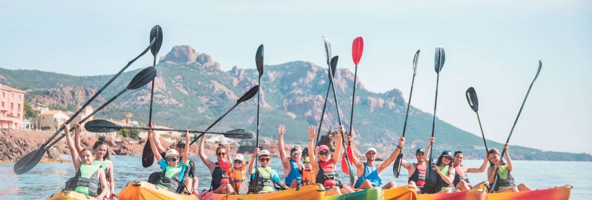 Location de Kayak de mer à Anthéor dans le Var avec Anthéor Aventures