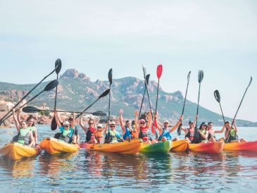 Location de Kayak de mer à Anthéor dans le Var avec Anthéor Aventures