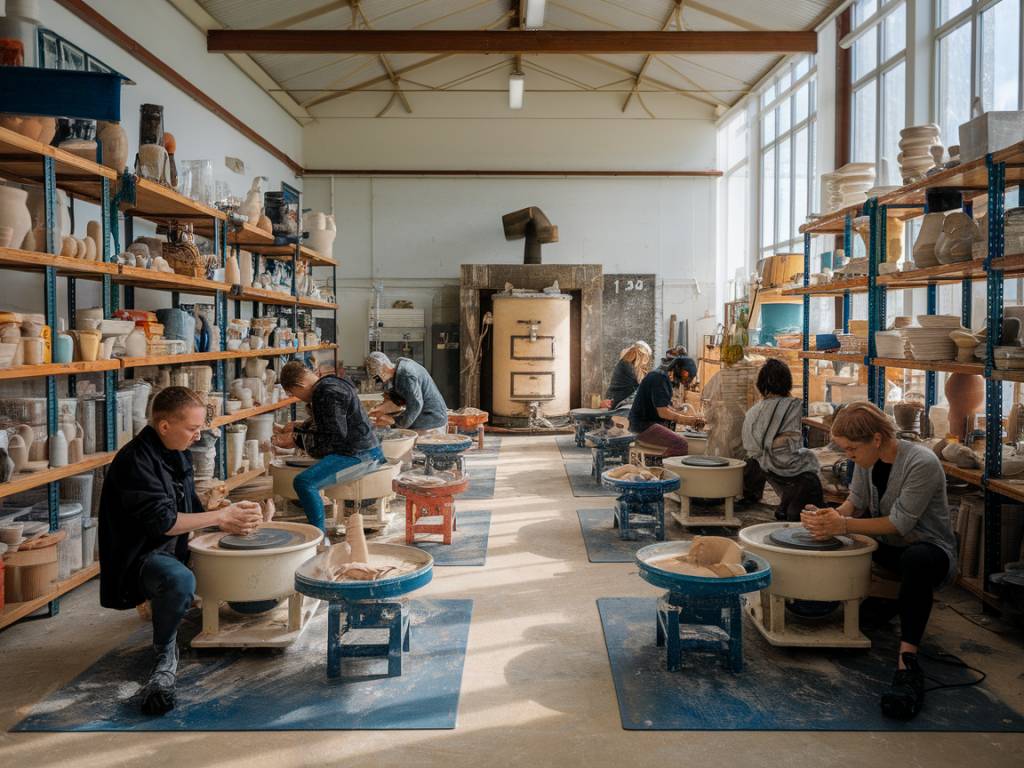 Week-end pluvieux : découvrez l'art de la poterie en atelier collaboratif