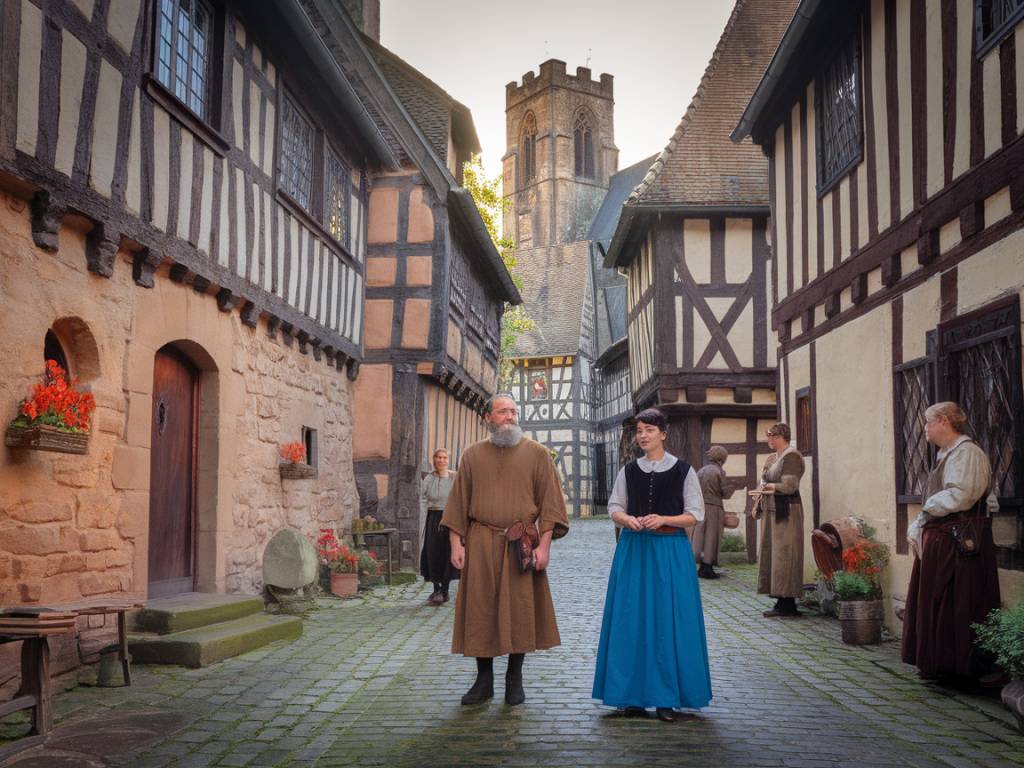 Un week-end médiéval : vivez l’histoire dans un village d’époque reconstitué