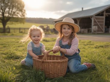 Week-end en famille à la ferme : découvrez la vie rurale et participez aux activités agricoles