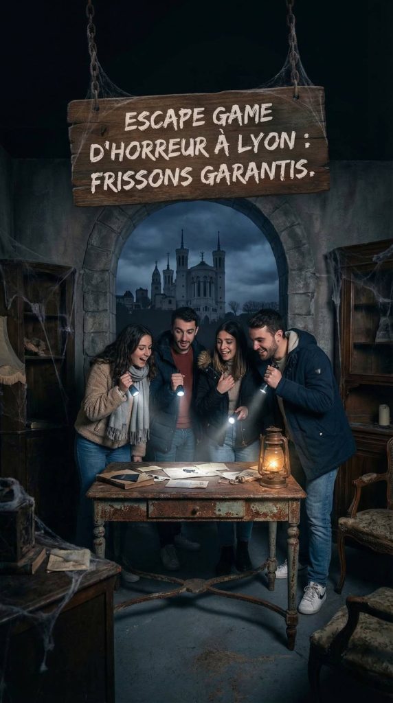 Escape game d’horreur à Lyon : les meilleures salles pour frissonner entre amis