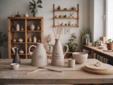 Week-end pluvieux : découvrez l’atelier de céramique pour créer vos objets uniques en intérieur
