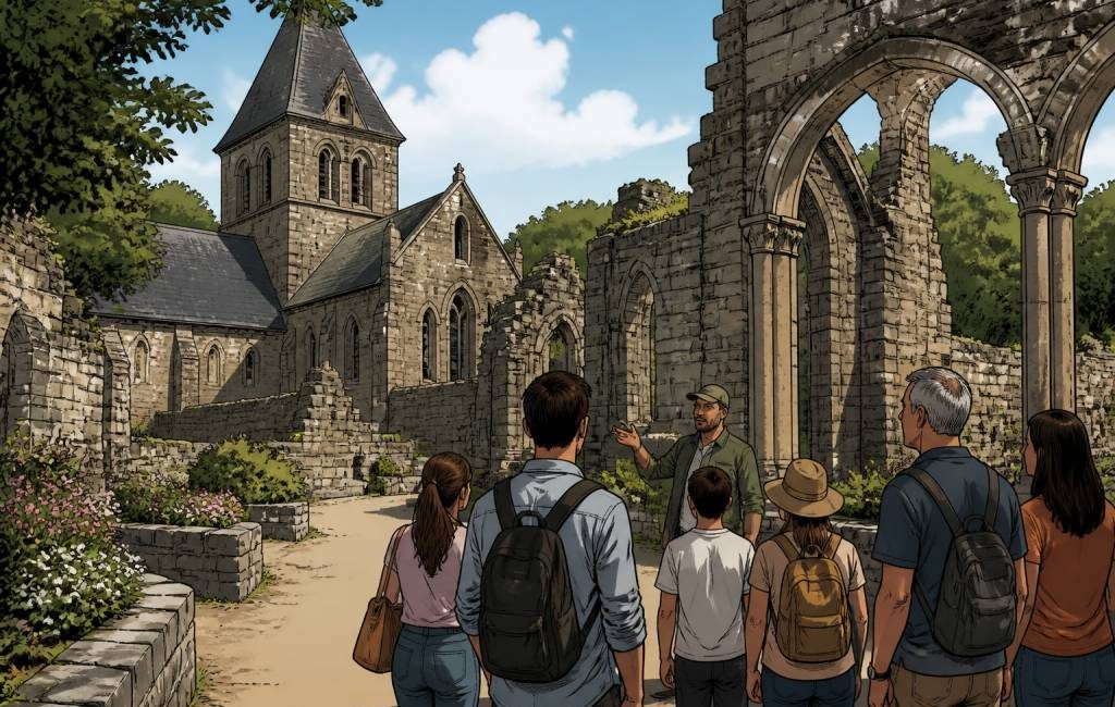 Abbaye de Léhon : une visite historique incontournable ce week-end