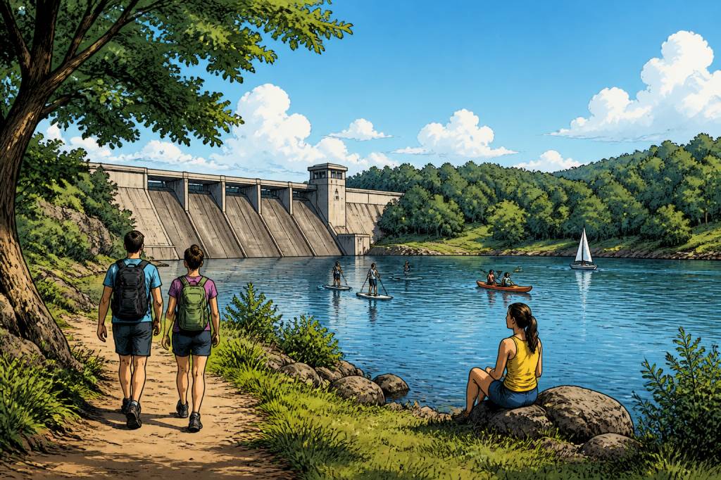 Barrage de Bosméléac : activités et sorties à faire autour du lac