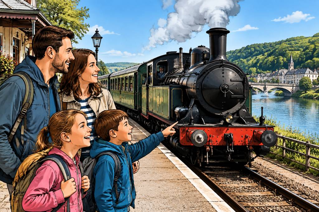 Billets pour la vapeur du trieux : préparez votre sortie touristique en famille