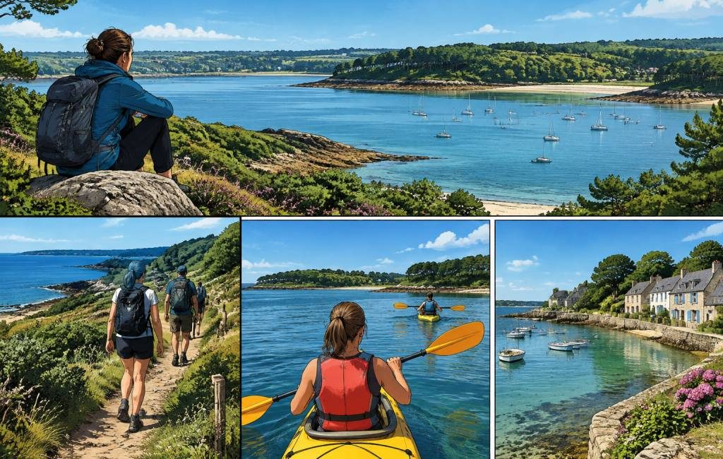 Anse de Landroannec : idées d’activités et sorties nature pour un week-end en Bretagne