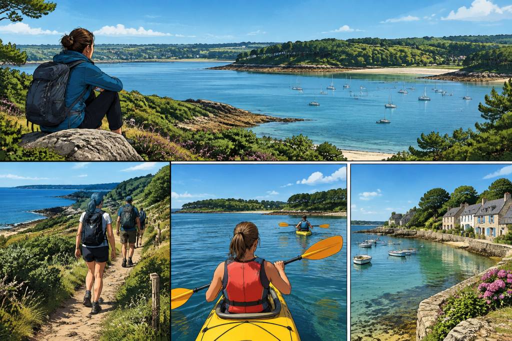 Anse de Landroannec : idées d’activités et sorties nature pour un week-end en Bretagne