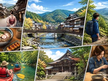 Nakatsugawa : idées d’activités et de sorties à découvrir au Japon