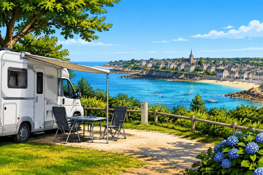 Aire de camping-car Saint-Cast-le-Guildo : les meilleurs emplacements pour une escapade en Bretagne