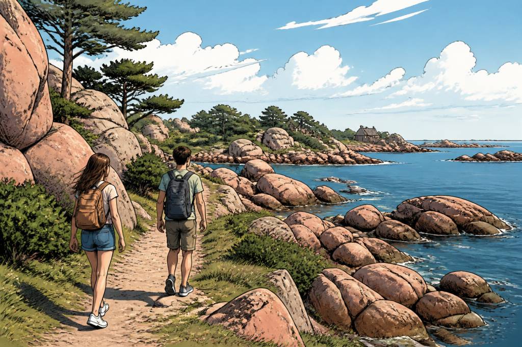 Balade côte de granit rose : les plus beaux itinéraires à découvrir