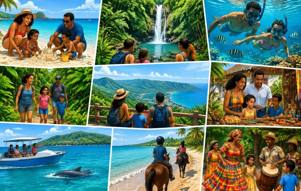 Guadeloupe en famille : 10 idées d’activités et de sorties pour tous les âges