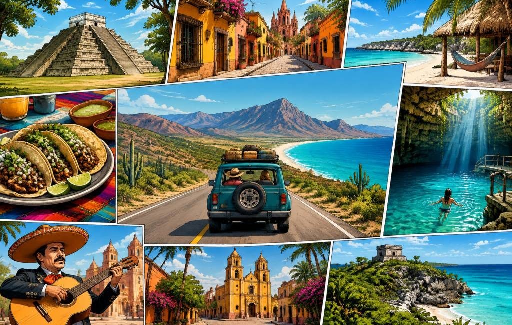 Roadtrip Mexique : 10 idées d’étapes pour un voyage inoubliable