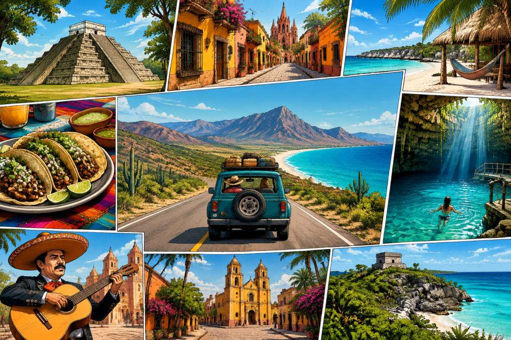 Roadtrip Mexique : 10 idées d’étapes pour un voyage inoubliable