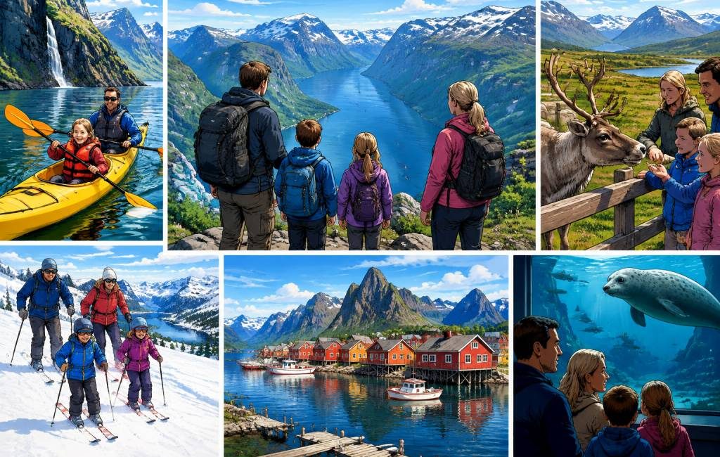Norvège en famille : les meilleures activités et sorties à découvrir en famille