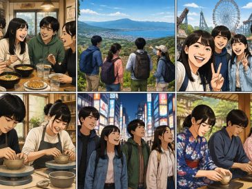 Activités à partager avec des ados japonais le week-end