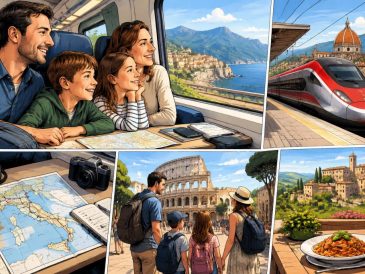 Voyage en train en Italie en famille : itinéraire et conseils pratiques