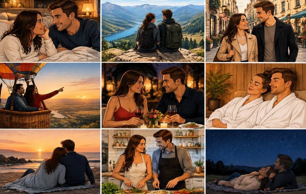 Idée de week-end amoureux romantique : 10 activités à faire à deux