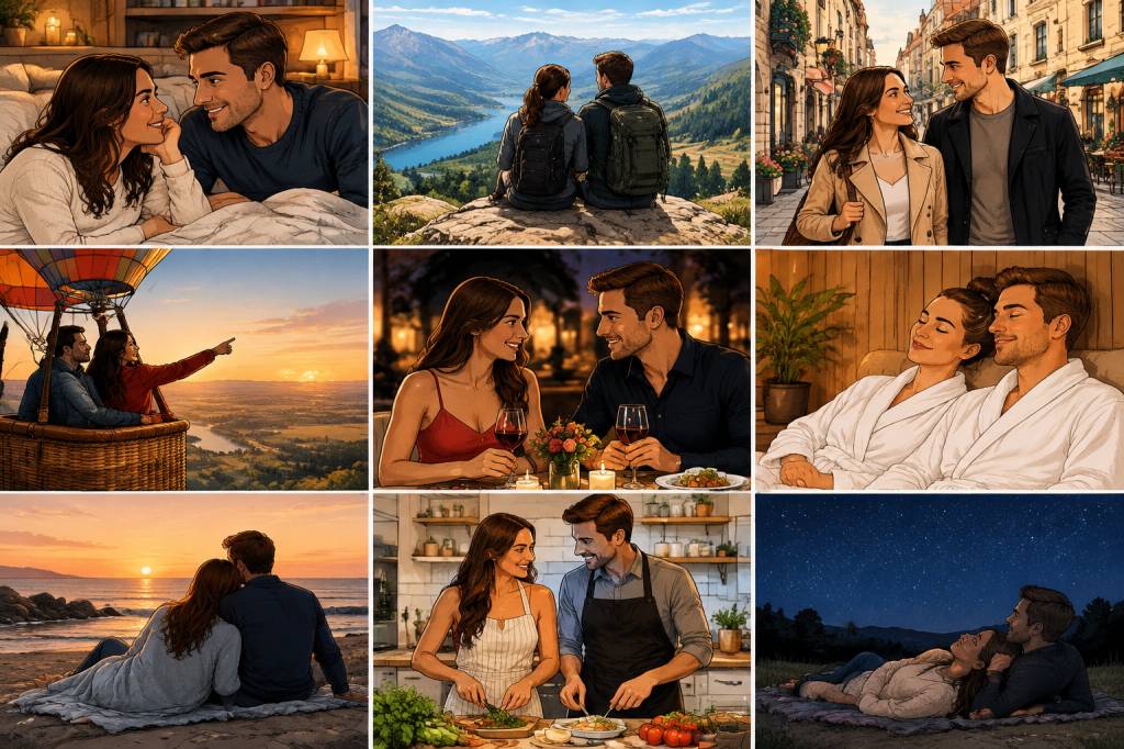 Idée de week-end amoureux romantique : 10 activités à faire à deux