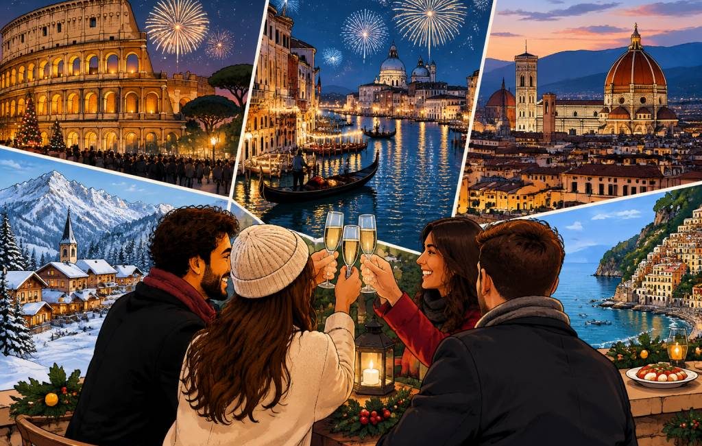 Où passer le nouvel an en Italie : idées de destinations pour fêter la nouvelle année